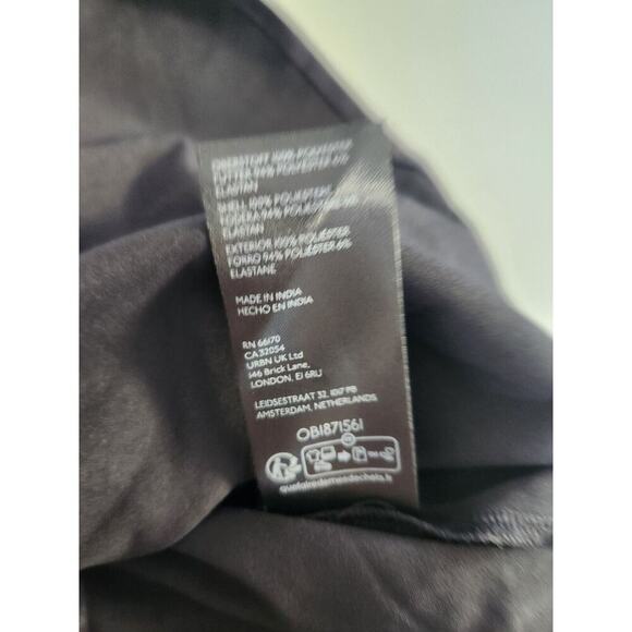 NWT Maeve Sleeveless Mesh 3D Flower Slip Midi Dress Size 10 Black #9F411 - Picture 13 of 13